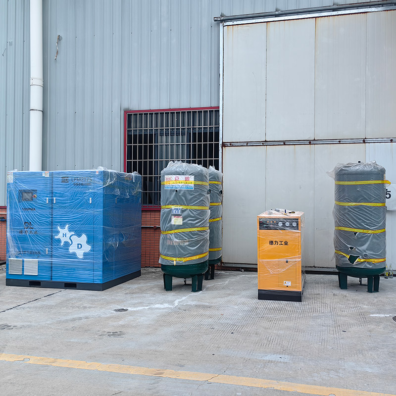 75Kw100A水平雙級壓縮永磁變頻空壓機